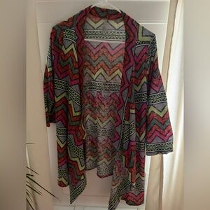 Flamingo Blouse Cardigan Size L